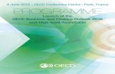 OECD Conference Centre Paris, France  · PDF fileand High-level Roundtable 9 June 2016 • OECD Conference Centre • Paris, France PROGRAMME. ... In 1993, she served on