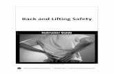 Back and Lifting Safety - California Training Kits ... · PDF fileBack and lifting safety; 5. ... Inc • 800.321.1727 •   ... Powered sit-to-stand or standing assist