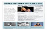 Black History Hall of Fame Study Guide - Bright Star · PDF filestudent in the class, until ... Aretha Franklin is an American singer and musician. ... Black History Hall of Fame Study