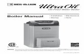Boiler Manual • Maintenance • Startup • Partsigate.northernplumbing.com/manuals/wm/ultra.pdf · • Startup This manual must ... Startup procedure ... • Do not add cold water