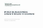 PACKAGING INSTRUCTIONS - Microsoft · PDF filePACKAGING INSTRUCTIONS Revision 1.2, April 2016 . Revision control ... o DS order number, article number, product description, quantity,
