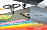 OFFICE ESSENTIALS -  · PDF file70 OFFICE ESSENTIALS Order inquiries 204.945.3000 ... Email and Notes, 87 ... twin-wire binding, hard cover,