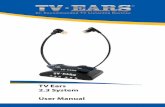 TV Ears 2.3 System User Manualstatic.tvears.com/media/product_pdfs/2.3_system _manual.pdf · ENGLISH TV Ears 2.3 System User Manual. Table of Contents Page ENGLISH Important Safety