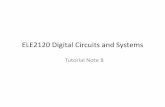 ELE2120 Digital Circuits and Systemsqzhao/ELE2120_files/ELE2120_tuto8.pdfELE2120 Digital Circuits and Systems Tutorial Note 8. Outline 1. Register 2. Counters 4. Asynchronous Counter