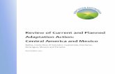 Review of Current and Planned Adaptation Action: Central ...sdwebx.worldbank.org/.../LAC_Central_AmericaRegional_and_Country... · Review of Current and Planned Adaptation Action: