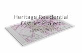 Heritage Residential District Project - City of Dover NH · PDF fileWhile primarily Victorian and characterized by wide porches, bay windows, ... Compromise Proposed Boundary . Proposed