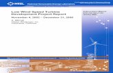 NREL/SR-500-43743 Development Project Report · PDF fileLow Wind Speed Turbine Development Project Report November 4, 2002 ... erection and testing of the prototype ... 2.5-MW wind