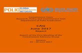CAG June 2017 - Polio Eradicationpolioeradication.org/wp-content/uploads/2017/08/CAG1-Report... · CAG June 2017 Report First Meeting of the Containment Advisory Group Geneva 19 ...