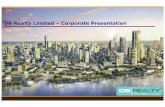 DB Realty Limited –Corporate Presentation Meet/219492_20130209.pdf23.Govt Colony Redevelopment 25. Orchid Heights ... Trade Receivables 1639 920 ... He holds a degree in engineering