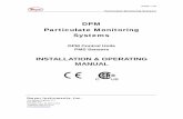 DPM Particulate Monitoring Systems - Dwyer … J-25 Particulate Monitoring Systems DPM Particulate Monitoring Systems DPM Control Units PMS Sensors INSTALLATION & OPERATING MANUAL