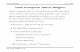 Search Techniques for Artiﬁcial Intelligencecsatol/log_funk/prolog/slides/7-search.pdfSearch Techniques LP&ZT 2005 Search Techniques for Artiﬁcial Intelligence Search is a central
