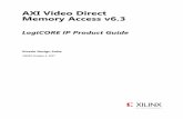 AXI Video Direct Memory Access v6 - Xilinx - All … VDMA v6.3 5 PG020 October 4, 2017 Chapter 1 Overview Many video applications require frame buffers to handle frame rate changes