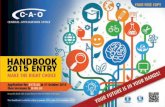CAO Book Cover,b 2014 - cao .ac.za - CAO: · PDF fileProgrammes for 2015 close from end June! Conditions apply. ... Science and Mathematics ... acknowledgement letters and informing