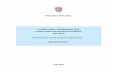 OPERATIONAL PROGRAMME FOR HUMAN · PDF file1 Republic of Croatia OPERATIONAL PROGRAMME FOR HUMAN RESOURCES DEVELOPMENT 2007-2013 Instrument for Pre-Accession Assistance 2007HR05IPO001