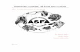 American Sighthound Field Association - ASFA from the Recording Secretary ... 106 Sally MacDowell presented the report of the Corresponding Secretary. ... American Sighthound Field