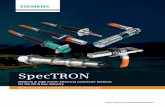 SpecTRON - Home - English - Siemens Global Websitew3.siemens.com/.../applications/subsea/products/SpecTRON.pdf · SpecTRON Evolution Medium & High Power Electrical Connector Systems