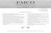 Specialty Products, Inc. - For 60 years. . . | EMCO ... . cannot be held responsible for duplications when this information is omitted. 13. No minimum order or minimum order charge.