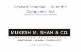 Revised Schedule –VI to the Companies Act · PDF fileaccounting standards prescribed under the Companies Act, Schedule VI would stand modified ... Once unit used shall be uniformly