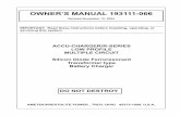 OWNER’S MANUAL 193111- · PDF fileOWNER’S MANUAL 193111-066 Revised November 15, 2004 IMPORTANT: Read these instructions before installing, operating, or ... Embedded AC500 Control