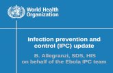 Infection prevention and control (IPC) update | Key Measures for Prevention and Control of Ebola Virus Disease WHO updates on PPE, procedures for PPE putting on and removal, hand hygiene,