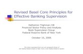 Revised Basel Core Principles for Effective Banking …siteresources.worldbank.org/INTTOPCONF6/Resources/...2 Presentation Outline Overview Policy Considerations Applicability Treatment