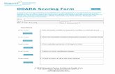 ODARA Scoring Form - Waypoint Centre for Mental …odara.waypointcentre.ca/Content/Captivate/ODARA_Item...ODARA Scoring Form A summary of scoring instructions from ODARA 101 Learning