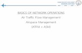 BASICS OF NETWORK OPERATIONS Air Traffic Flow … 2 Network operation (ATFM+ASM).pdf · of traffic into airspace /airports, while optimizing the resource capacities available safely.