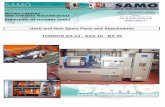 Used and New Spare Parts and Attachments - SAMO SAMO PDTORNOS email - … · Used and New Spare Parts and Attachments TORNOS AS 14 - SAS 16 - BS 20 SELLING / BUYING ... AS1514 SAS16