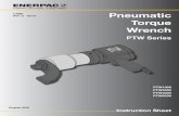 Pneumatic Torque Wrench - Enerpac · PDF fileInstruction Sheet PTW Series Pneumatic Torque Wrench PTW1000 PTW2000 PTW3000 PTW6000 L4080 Rev.C 02/15 Index 1 Introduction