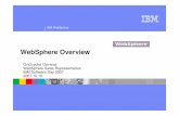 IBM WebSphere - IBM - United States · PDF fileIBM Software Group What is the “ WebSphere” ? WebSphere – it’s not the one product. WebSphere – it’s one of 5 IBM software
