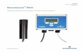 Manual: RDO Optical Dissolved Oxygen Sensor and -  · PDF fileManual LIQ-MAN-RDO, Rev B May 2017 Rosemount™ RDO Optical Dissolved Oxygen Sensor and Analyzer