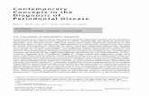 Contemporary Concepts in the Diagnosis of Periodontal · PDF file · 2011-12-05Contemporary Concepts in the Diagnosis of Periodontal Disease Dana L. Wolf, DMD, ... and alveolar bone.