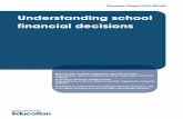 Understanding school financial decisions - UCLuctpimr/research/DFE-RR183[1].pdf · Understanding school. financial ... allowing no opportunity for long‐term planning on the ...