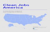 Clean Jobs America - Environmental Entrepreneurs · PDF fileClean Jobs America 3 Introduction Over the past decade, every state in America has benefitted from the boom in clean energy.