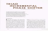 TRIAD INCREMENTAL PHASE SHIFTER - The Johns · PDF fileTRIAD INCREMENT AL PHASE SHIFTER T. L. McGovern and L. J. Rueger The TRIAD experimental satellite carried a new digitally controlled