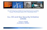 6.a. Oil and Gas Security Initiative (OGSI) - …aperc.ieej.or.jp/file/2015/12/22/6a_OGSI_.pdfThe 50th Meeting of APEC Energy Working Group (EWG) Hawaii, The United States, 16-17 December,