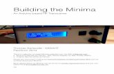 Building the Minima -  · PDF file10/10/2014 Minima - HF Signals   1/4 Minima From HF ... A common-base amplifier of Q3 with 0.5mA emitter current has low noise
