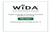 English Language Proficiency Standards and Resource …mdk12.msde.maryland.gov/instruction/curriculum/elp/WIDA_ELD... · Foreword: The WIDA English Language Proficiency Standards