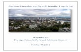 Action Plan for an Age-Friendly Portland - AARP® Official ... · PDF fileAction Plan for an Age-Friendly Portland . ... Corporation for National & Community ... nine cities accepted