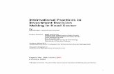 International Practices in Investment Decision Making in ... · PDF fileInternational Practices in Investment Decision ... Investment Decision Framework for ... The complexity also