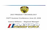 2017 PRODUCT TECHNOLOGY FAPT Summer Conference June …faptflorida.org/.../07/...2106-2017-Fuel-Filtration-Requirements.pdf · 2017 PRODUCT TECHNOLOGY FAPT Summer Conference June
