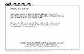 Supersonic Flight Test Results of a Performance Seeking ... · PDF fileSupersonic Flight Test Results of a ... difference Introduction Future ... the PSC law optimizes the integrated