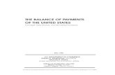 THE BALANCE OF PAYMENTS OF THE UNITED … BALANCE OF PAYMENTS OF THE UNITED STATES ... balance, in the accounting ... the payment of interest thereon by the IBRD.