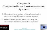Chapter 9 Computer-Based Instrumentation Systems Notes/Chapter 09.pdf · Computer-Based Instrumentation Systems Chapter 9 Computer-Based Instrumentation ... Computer-Based Instrumentation