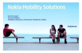 Nokia Mobility Solutions · PDF file1 © 2006 Nokia Nokia Mobility Solutions Scott Cooper Vice President ... GSM/GPRS/Edge GSM/EDGE Bluetooth Connectivity 65K Colors 64K. 12 © 2006