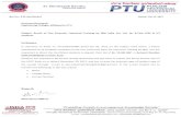 Ref No.: PTU/DA/PO/013 Dated: Nov15, 2012 · PDF fileRef No.: PTU/DA/PO/013 Dated: Nov15, 2012 Directors/Principals Engineering Colleges affiliated to PTU Subject: Result of One Semester