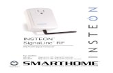 SignaLinc RF 2442 - Smarthomecache-m2.smarthome.com/manuals/2442.pdf · INSTEON ™ SignaLinc RF ™ INSTEON Signal Enhancer For models: #2442 SignaLinc RF Signal Enhancer #2442P