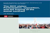 The GCC states: Participation, opposition, and the fraying ...eprints.lse.ac.uk/55258/1/Peterson_2012.pdf · Participation, opposition, and the fraying of the ... The GCC States: