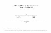 WindWise Education Curriculum - NYSERDA - New … WindWise Education is a comprehensive curriculum and teacher training program that explores the dynamic field of wind energy. WindWise