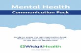 Mental Health Symbols Booklet - Widgit Software · PDF filePack Contents Mental Health Communication Book The book contains banks of symbols to be used during a psychiatric evaluation.